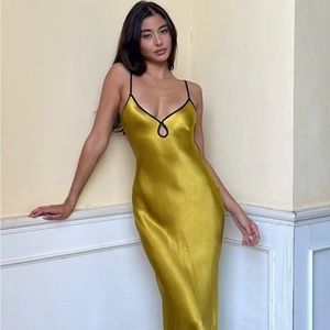 Satin Dress, Bridesmaids Dress. Dating